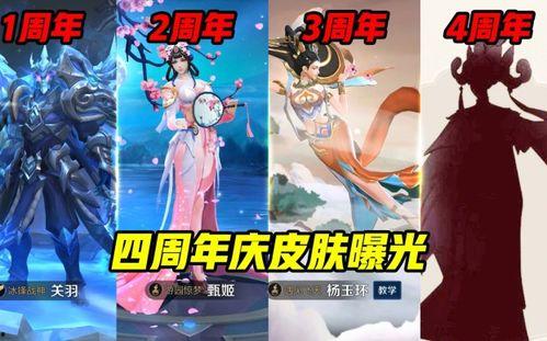 四周年皮肤爆料最新图片,视觉盛宴与经典再现